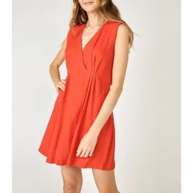 Berenice - Robe Patineuse Orange