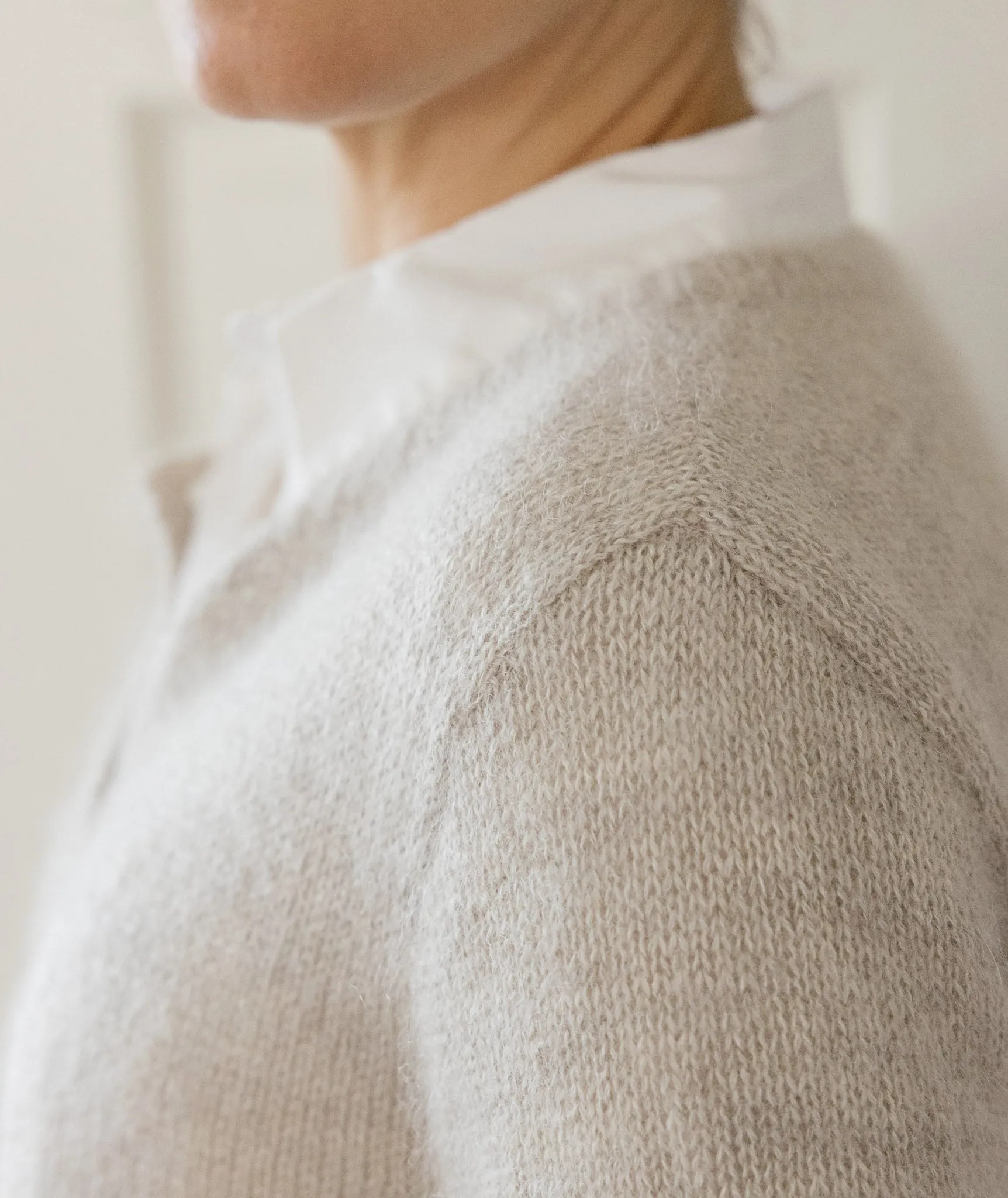 Quintessential Cardigan Using Isager Alpaca 1 and Silk Mohair