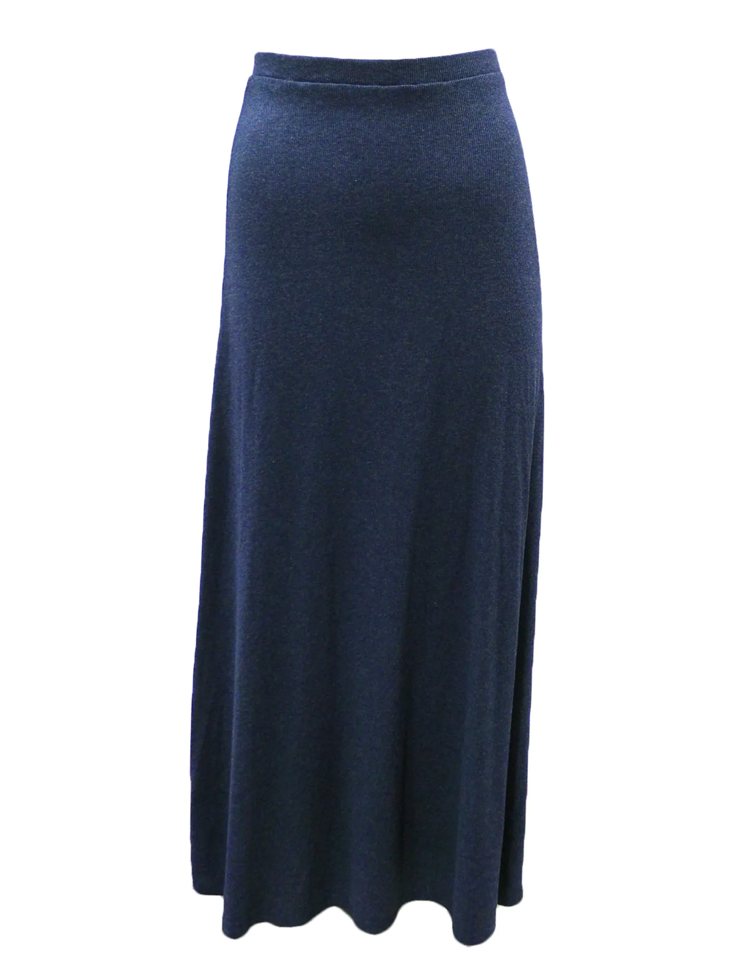Third By Cee Ribbed Midi A-line Skirt