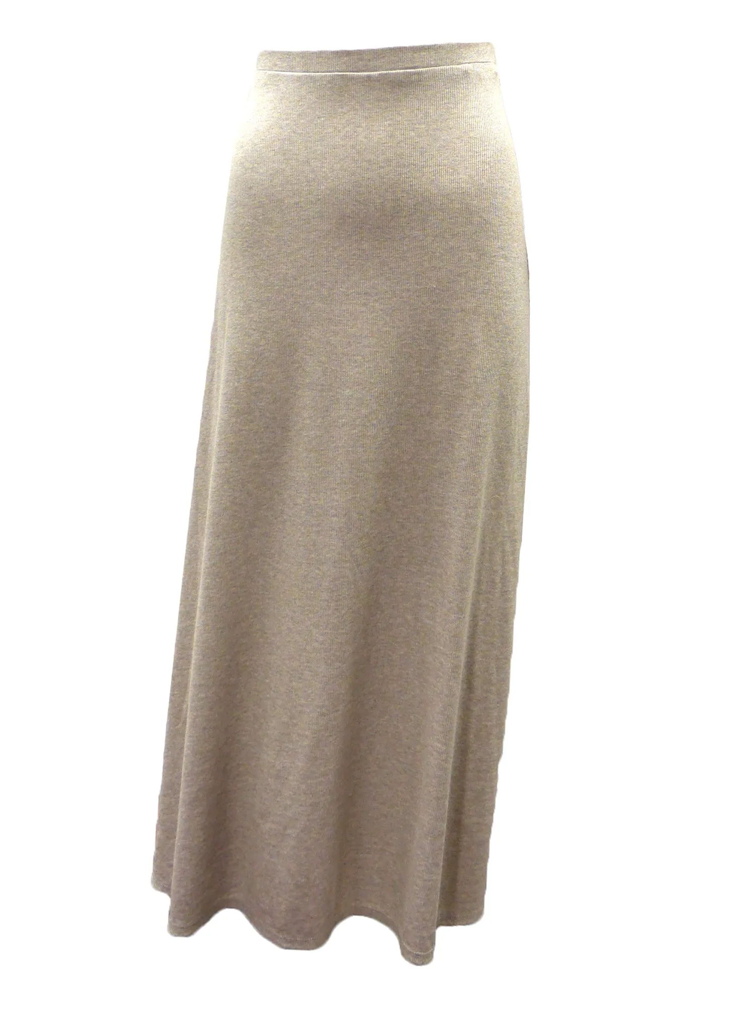Third By Cee Ribbed Midi A-line Skirt